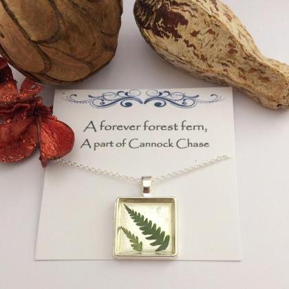 Forever Forest Fern Necklace - a pe..