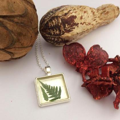 Forever Forest Fern Necklace - a pe..