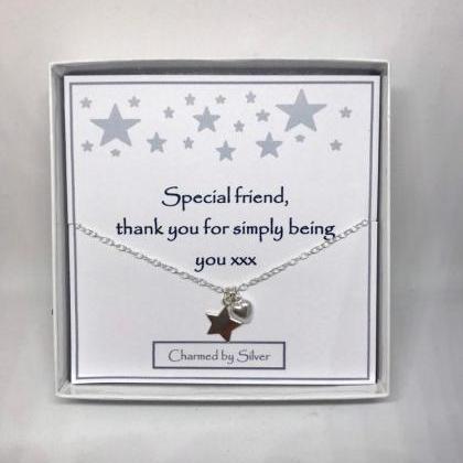 A Special Friend Gift - A Sterling Silver Heart..