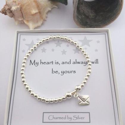 Sterling Silver Love Letter Charm S..