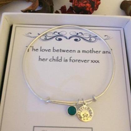 Sterling Silver Hand Stamped My Little Girl..